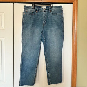 We The Free Free People Curvy High Rise Straight Jeans